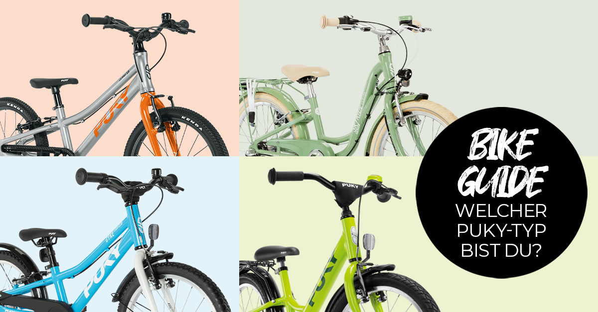Unsere Fahrradlinien im Vergleich: Welcher PUKY-Typ bist du?